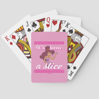 Megara - It's Been a Slice Poker Cards