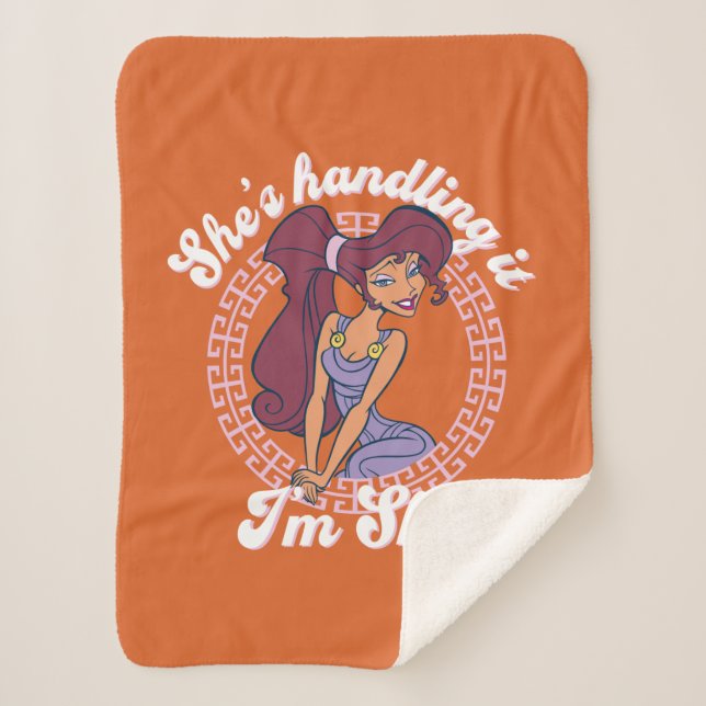 Megara - She's Handling It, I'm She Sherpa Blanket (Front)