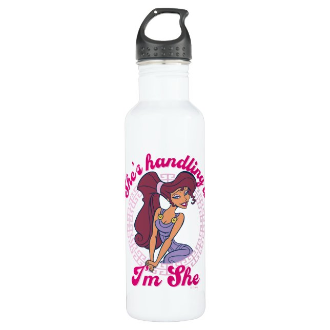 Megara - She's Handling It, I'm She Stainless Stee 710 Ml Water Bottle (Front)
