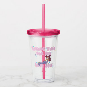 Megara - Taking Time For My Best Self Acrylic Tumb Acrylic Tumbler