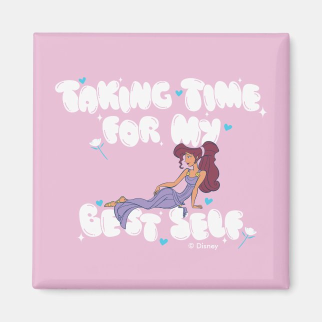 Megara - Taking Time For My Best Self Magnet (Front)