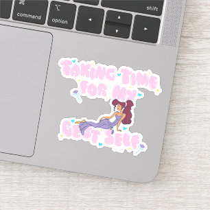 Megara - Taking Time For My Best Self Sticker