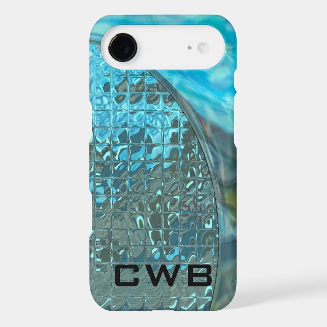 Megastyle Diva Monogram Case-Mate iPhone Case (Back)