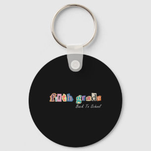 Megazine Letter Fifth Grade Teacher Kids Back To S Key Ring