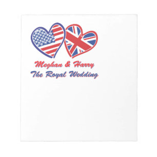 Meghan and Harry The Royal Wedding Notepad