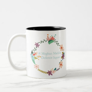 Meghan Markle Defence Squad Two-Tone Coffee Mug