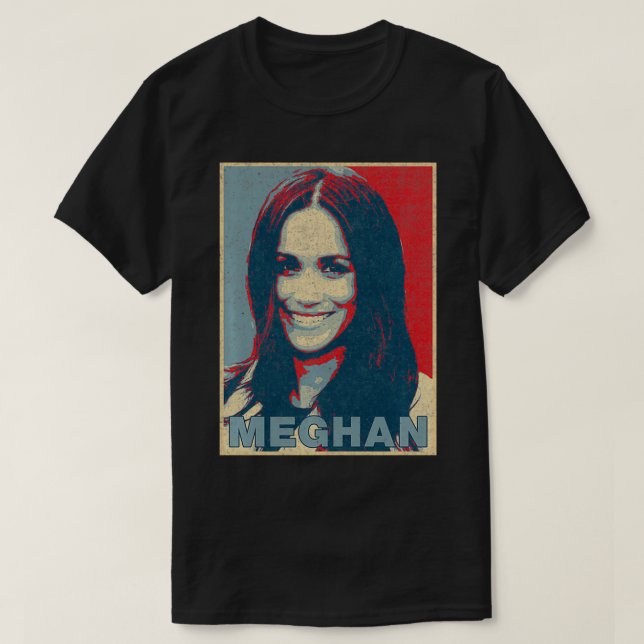Meghan Markle President 2024  Democratic Election  T-Shirt (Design Front)