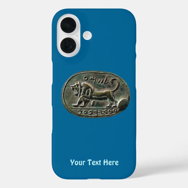 Megiddo Seal Case-Mate iPhone Case (Back)