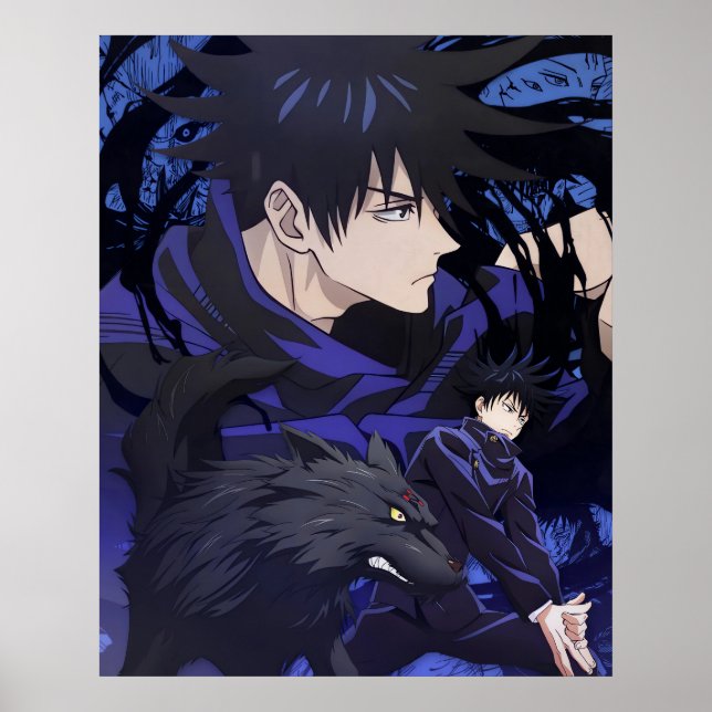 Megumi Fushiguro Poster (Front)