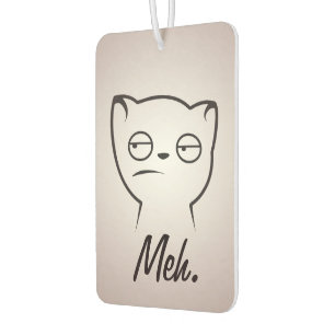Meh Cat Car Air Freshener
