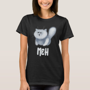 Meh Cat  for Cat  Pet T-Shirt