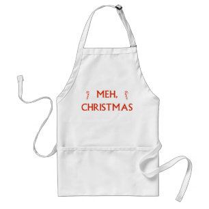 Meh Christmas Standard Apron