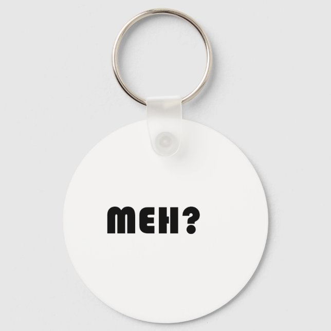Meh Key Ring (Front)
