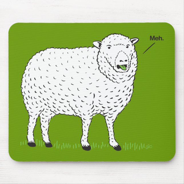 "Meh" Mousepad (Front)