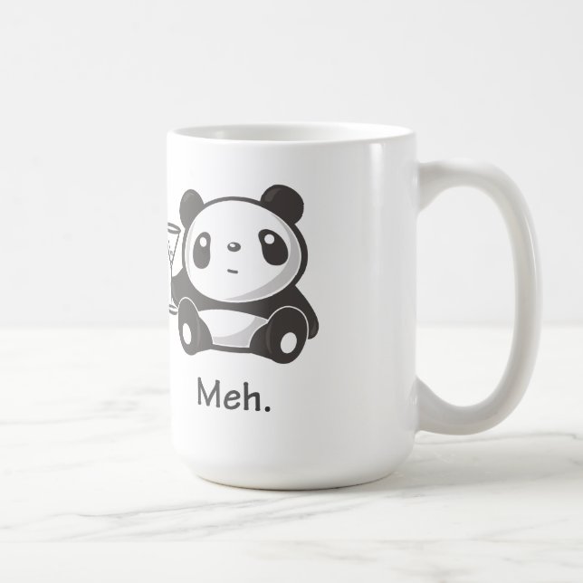 Meh Panda Mug (Right)