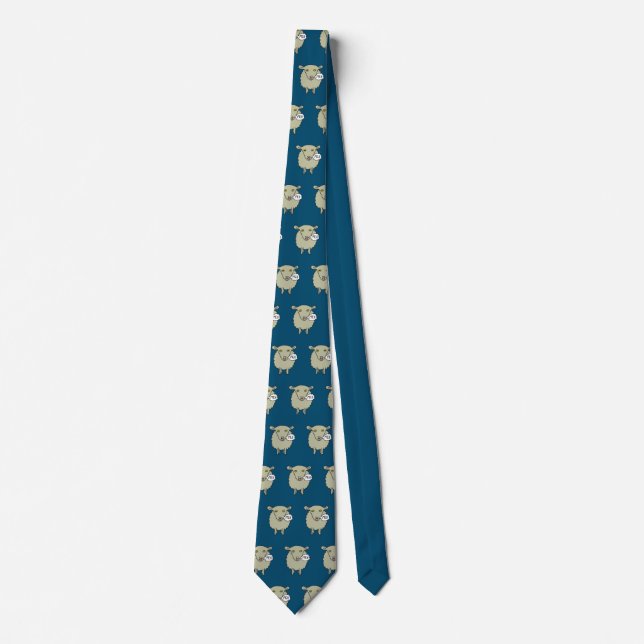 Meh Sheep Tie (Front)