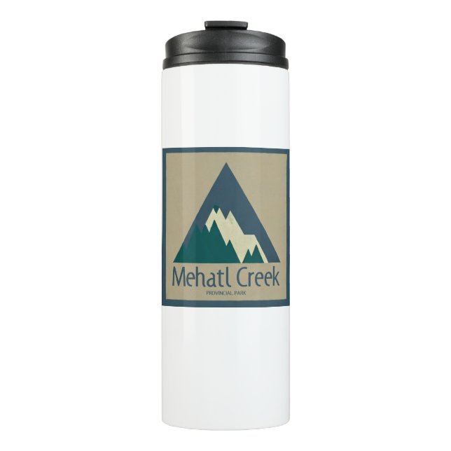 Mehatl Creek Provincial Park Rustic Thermal Tumbler (Front)
