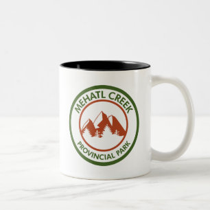 Mehatl Creek Provincial Park Two-Tone Coffee Mug