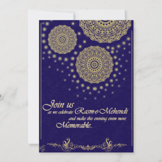 Mehendi/Henna Ceremony invite
