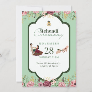 Mehendi Invitation