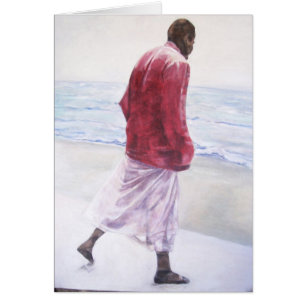 Meher Baba at the Ocean