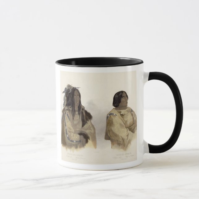 Mehkskeme-Sukahs, Blackfoot Chief and Tatsicki-Sto Mug (Right)
