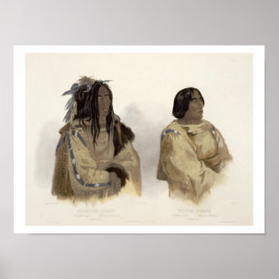 Mehkskeme-Sukahs, Blackfoot Chief and Tatsicki-Sto Poster