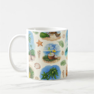 Mehndi Design: Curved Doodle Tracery Coffee Mug