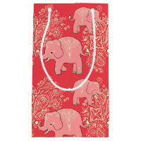 mehndi elephants gift bag