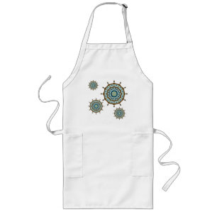 Mehndi Fantasy Copper Apron
