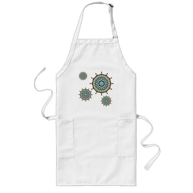 Mehndi Fantasy Copper Apron (Front)