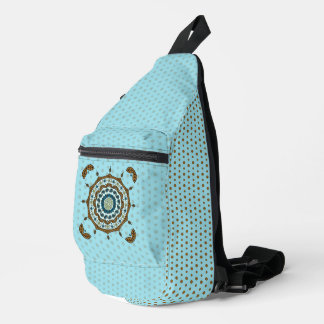 Mehndi Fantasy Copper Sling Bag