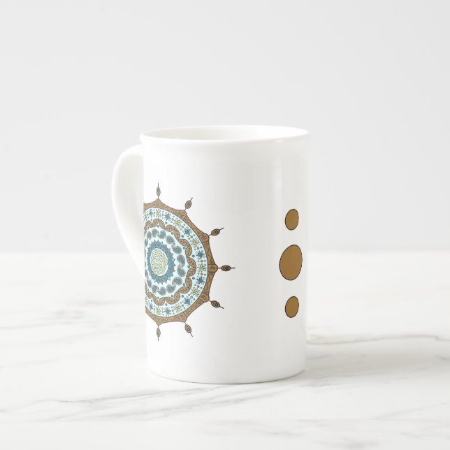 Mehndi Fantasy Copper Speciality Mug (Front Left)