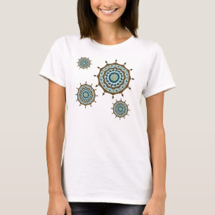 Mehndi Fantasy Copper Women's Light Shirt