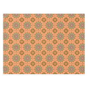 Mehndi Fantasy Gold Tablecloth