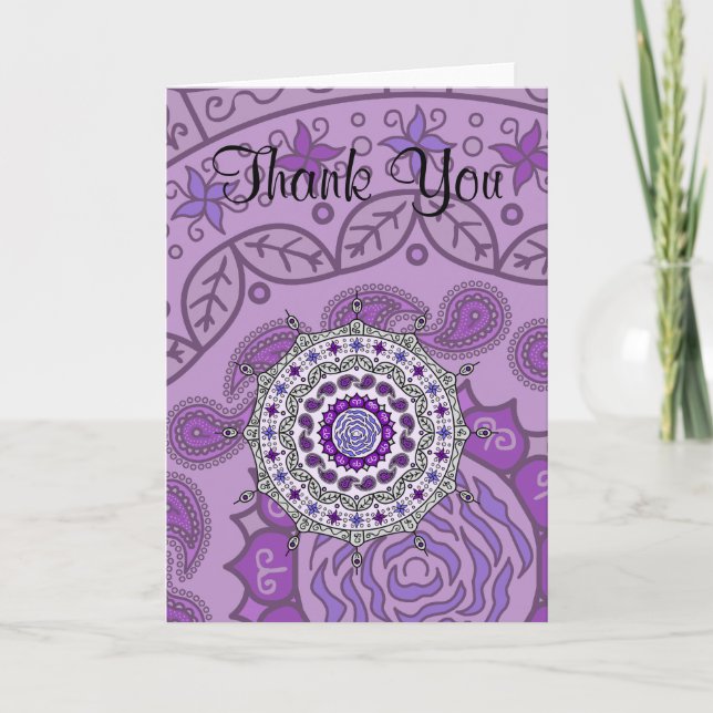 Mehndi Fantasy Silver Card (Front)