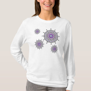 Mehndi Fantasy Silver Women's Light Shirt
