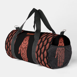Mehndi Hand Tattoo Art Design Personalised Duffle Bag