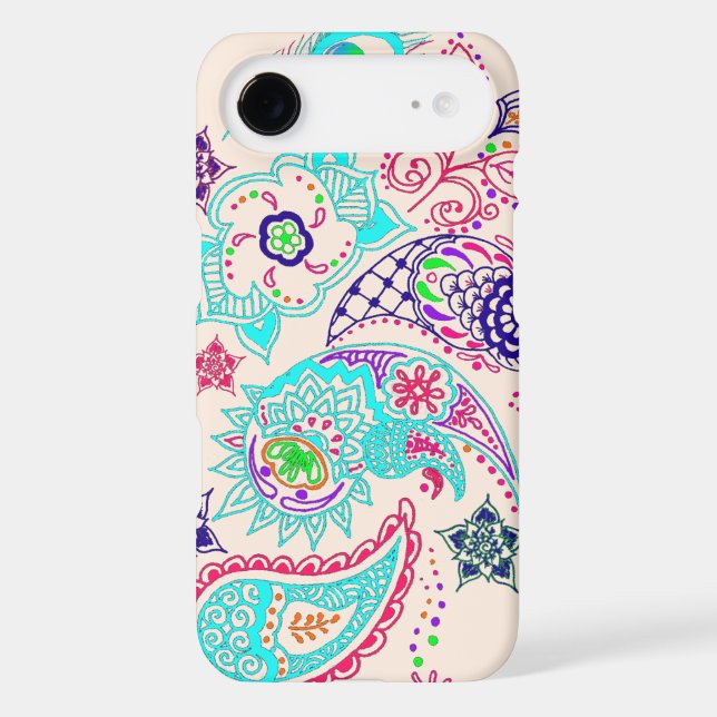 Mehndi pattern design Case-Mate iPhone case (Back)