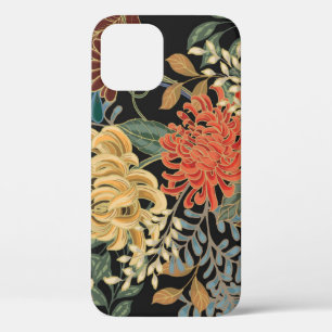 Mehndi Tracery Tile: Ethnic Seamless Design iPhone 12 Case