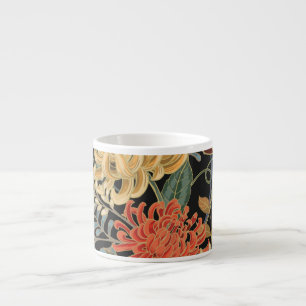 Mehndi Tracery Tile: Ethnic Seamless Design Espresso Cup
