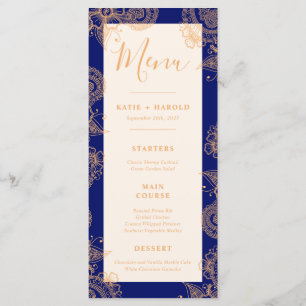 Mehndi Wedding Dinner Menu