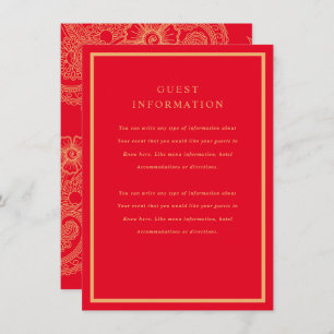 Mehndi Wedding Insert