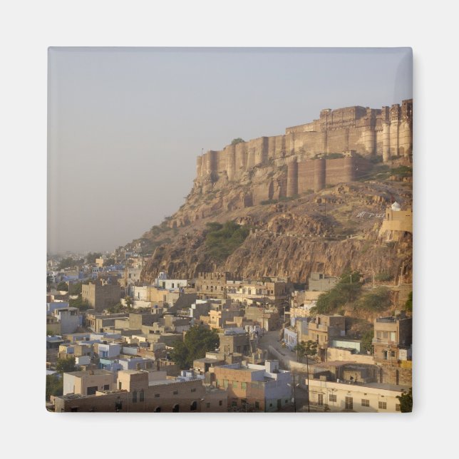 Mehrangarh Fort of Jodhpur. Rajasthan, INDIA. Magnet (Front)