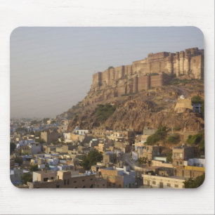 Mehrangarh Fort of Jodhpur. Rajasthan, INDIA. Mouse Pad