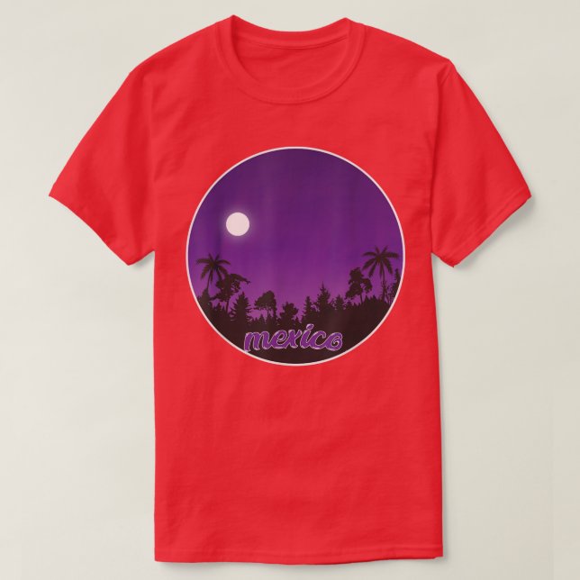 meico By night with Palms  T-Shirt (Design Front)