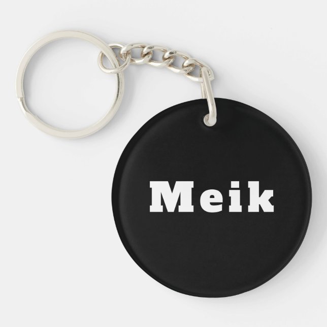 Meik Key Ring (Front)