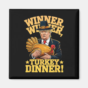 Meilan Uni-adults Humor Funny Trump Winner Winner Magnet