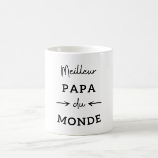 Meilleur papa du monde (noir) coffee mug