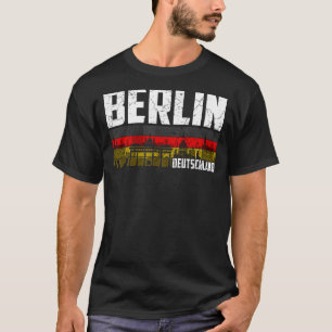 Mein Berlin Skyline Germany Home City Souvenir T-Shirt